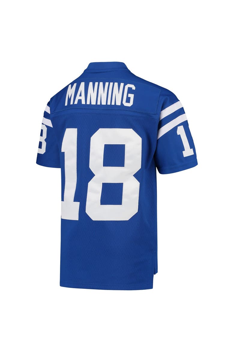 Youth Mitchell & Ness Peyton Manning Royal Indianapolis Colts 1998 Legacy Retired Player Jersey, Alternate, color, Royal