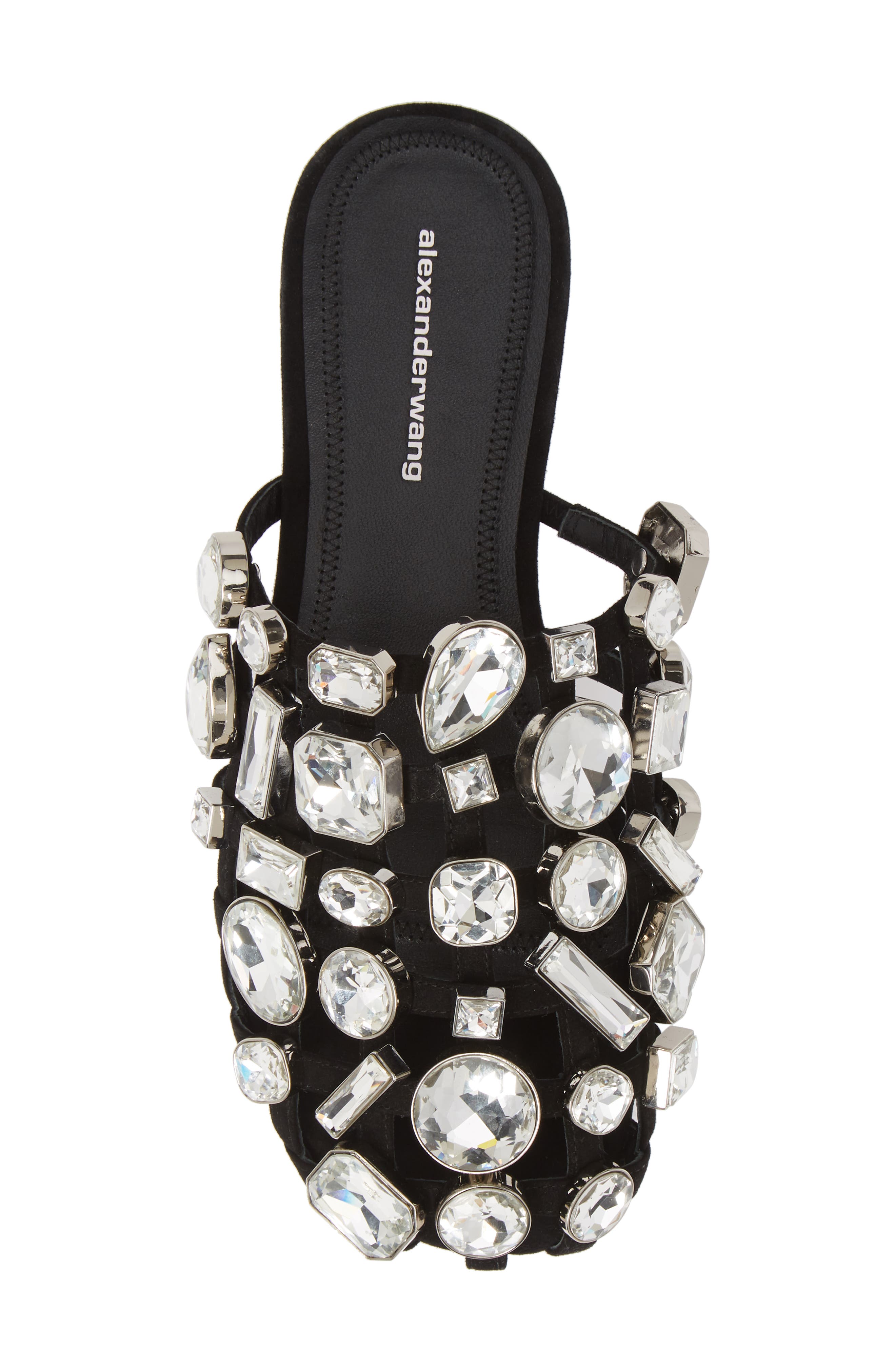 Alexander Wang Amelia Crystal Mule, Alternate, color, 