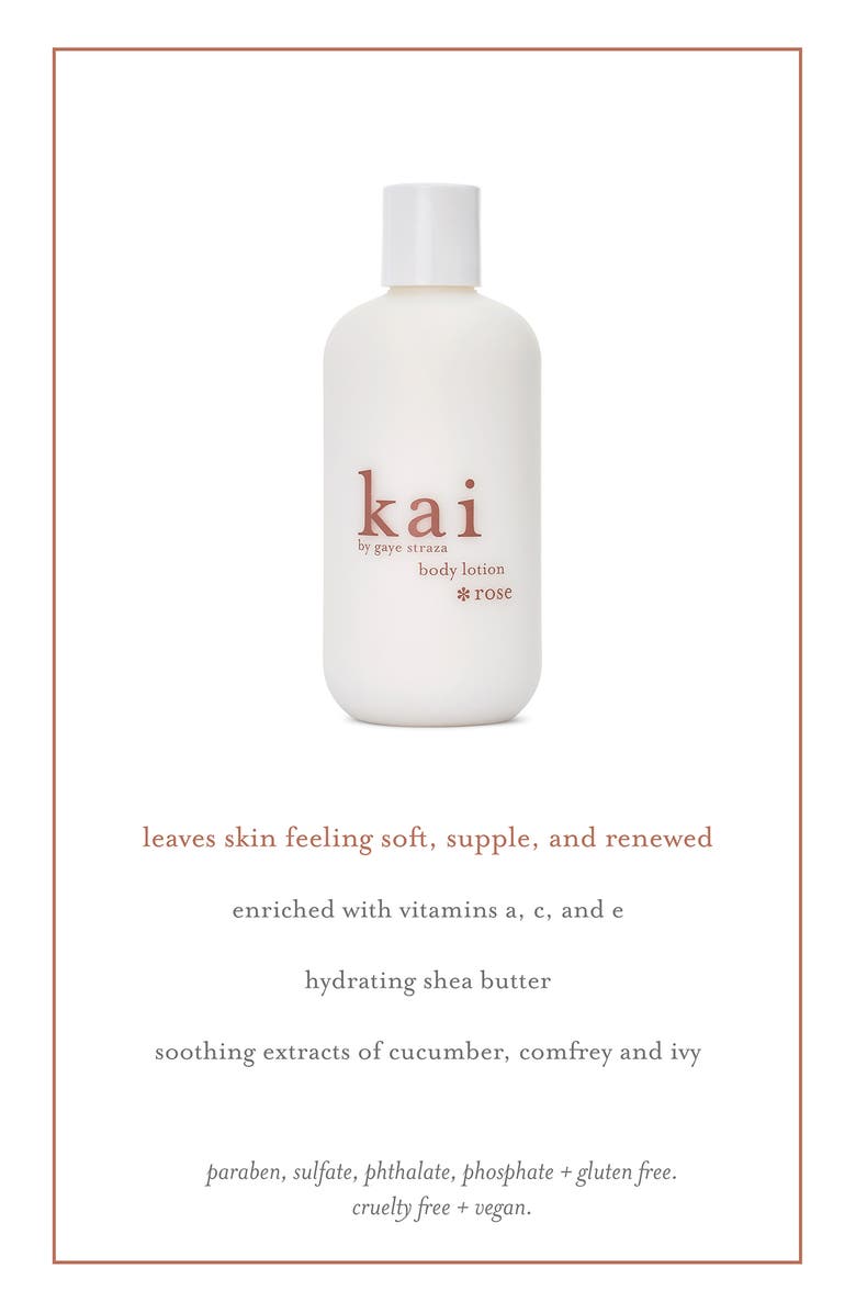 kai Rose Body Lotion, Alternate, color,