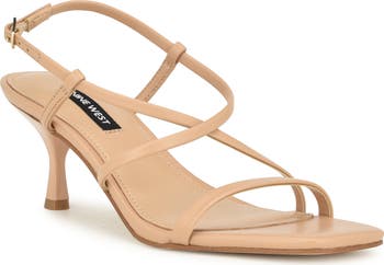 【大特価】Nine West Haya Strappy サンダル Nine West Haya Slingback Sandal (Women) | Nordstrom
