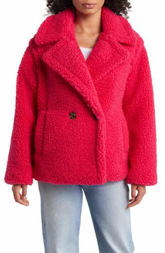Gertrude Teddy Faux Shearling Coat