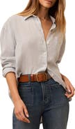 Faherty Laguna Linen Button-Up Shirt