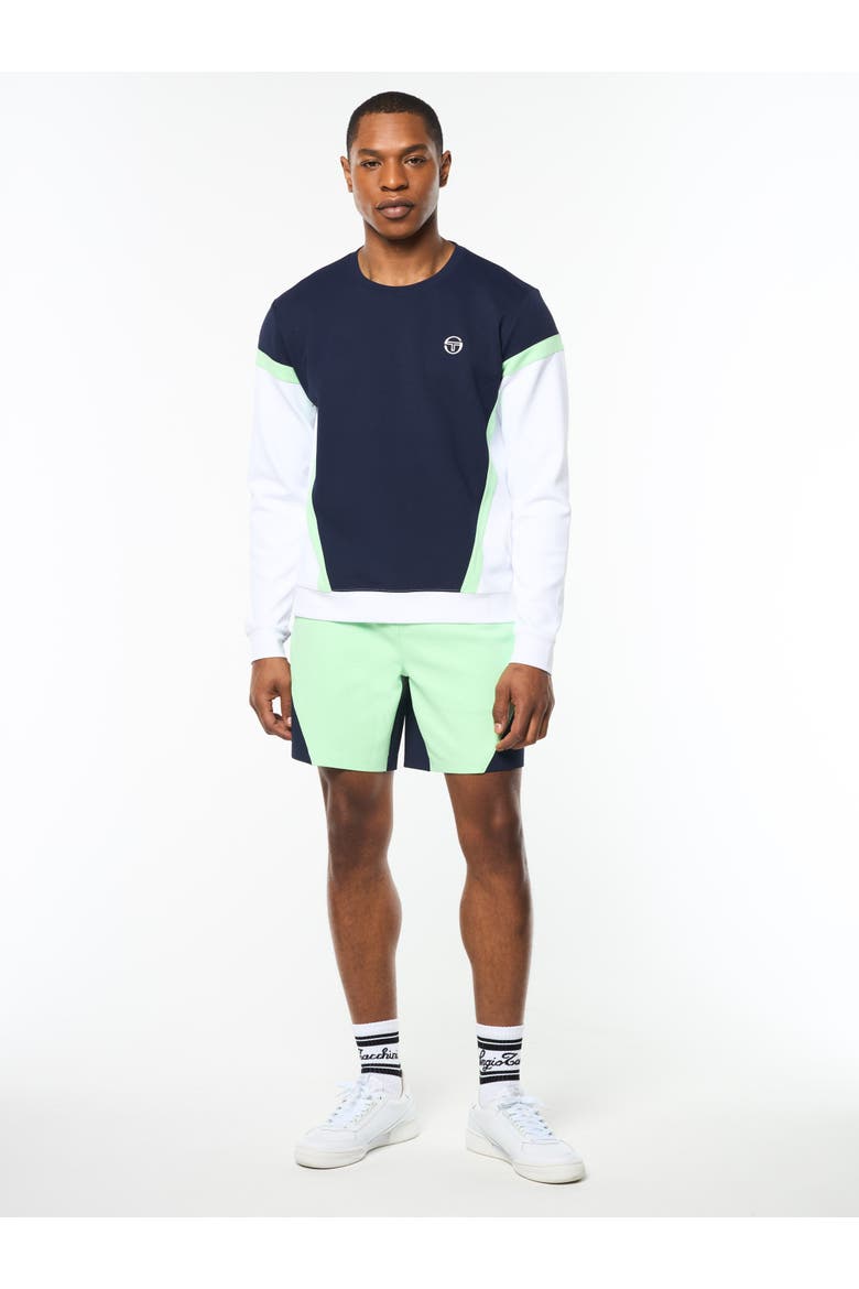 Pagia Crewneck, Alternate, color, MARITIME BLUE