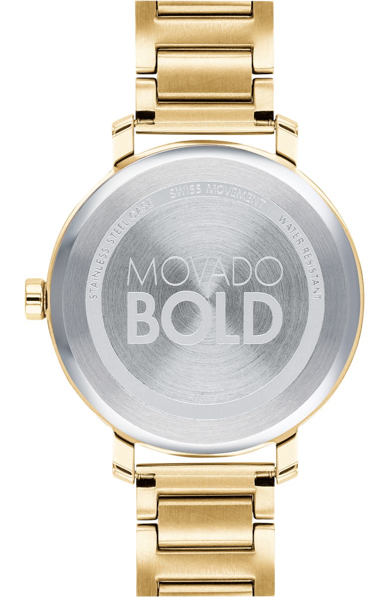 Movado Bold Bracelet Watch, 34mm, Alternate, color, 