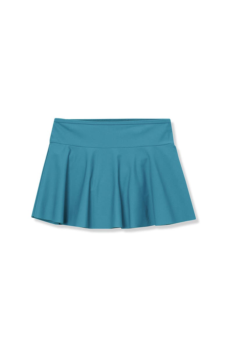 Lands' End Girls SwimMini Swim Skirt, Main, color, Tile Blue