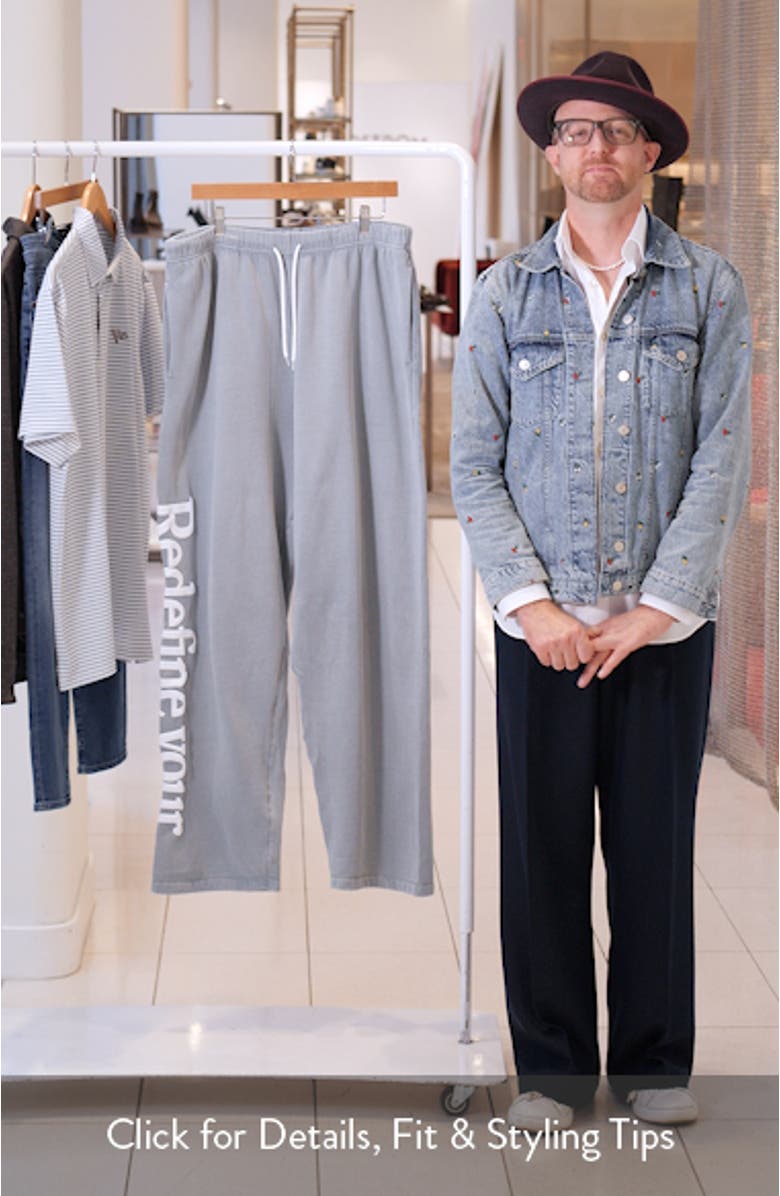 Redefine Your Boundaries Sweatpants, sales video thumbnail