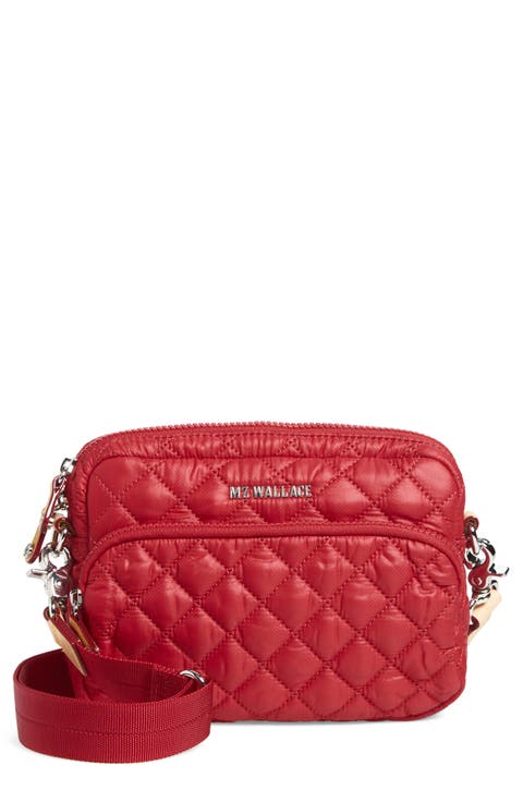 Small Metro Quilted Nylon Camera Bag