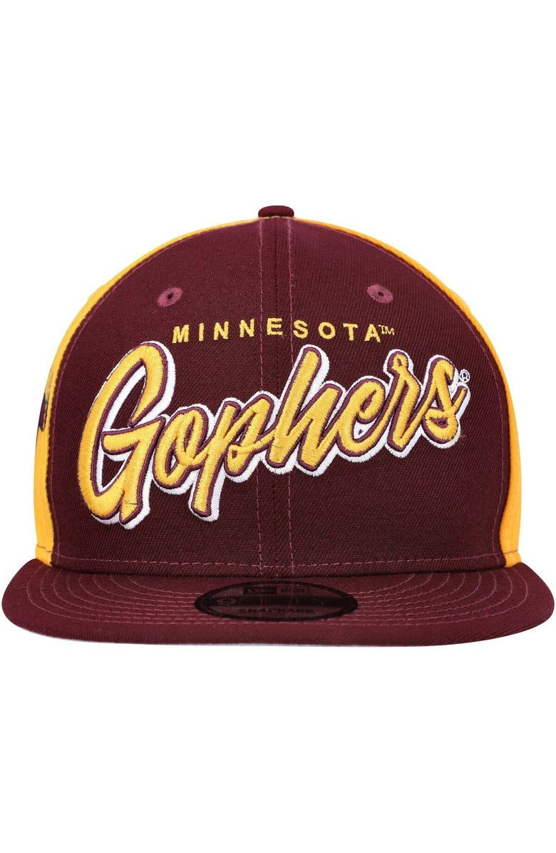 New Era Men's New Era  Maroon Minnesota Golden Gophers Outright 9FIFTY Snapback Hat, Alternate, color, Maroon
