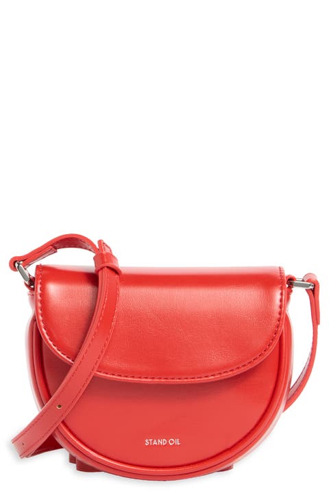 Mino Faux Leather Crossbody Bag