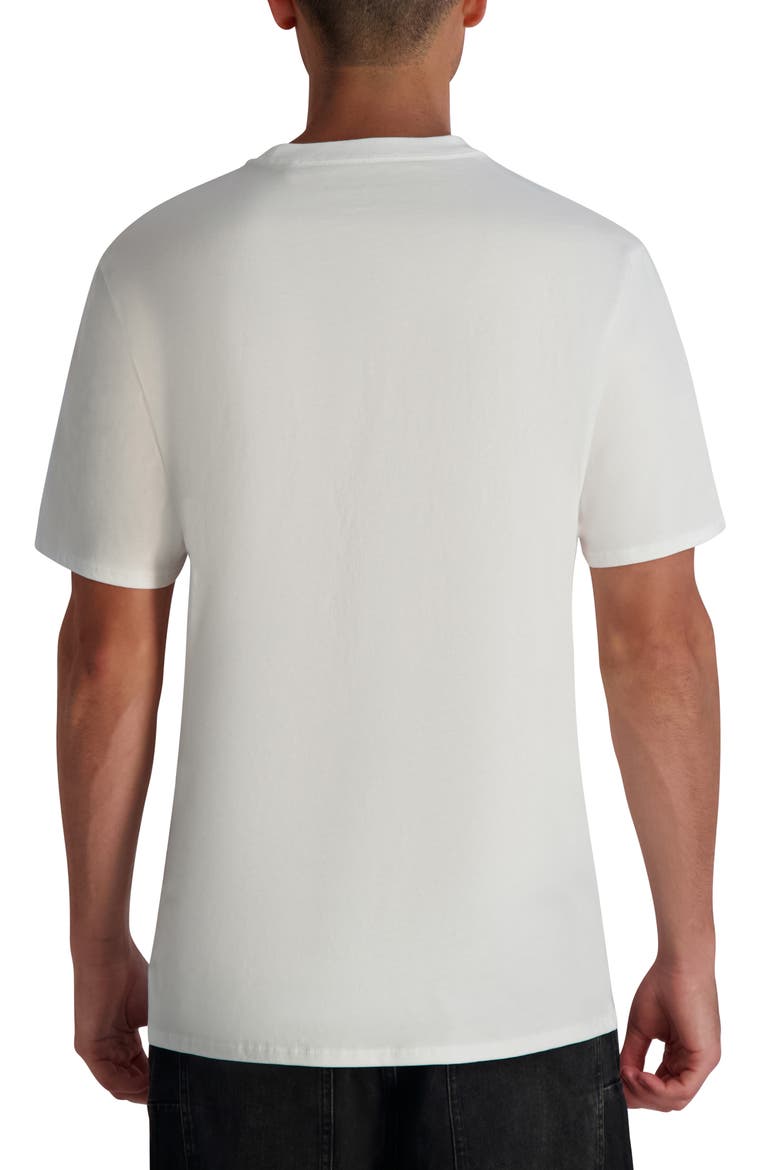 Printed Signature Graphic T-Shirt, Alternate, color, WHITE