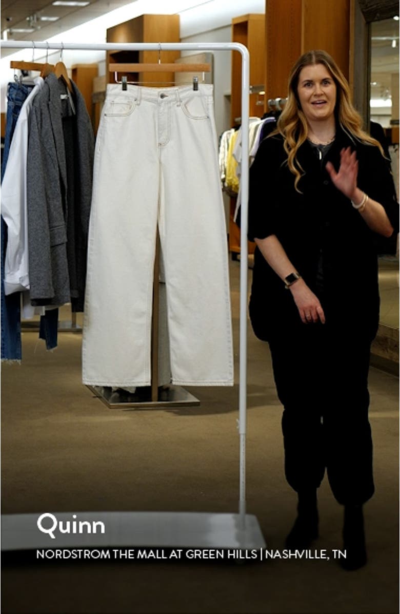 '90s Long Straight Leg Jeans, sales video thumbnail