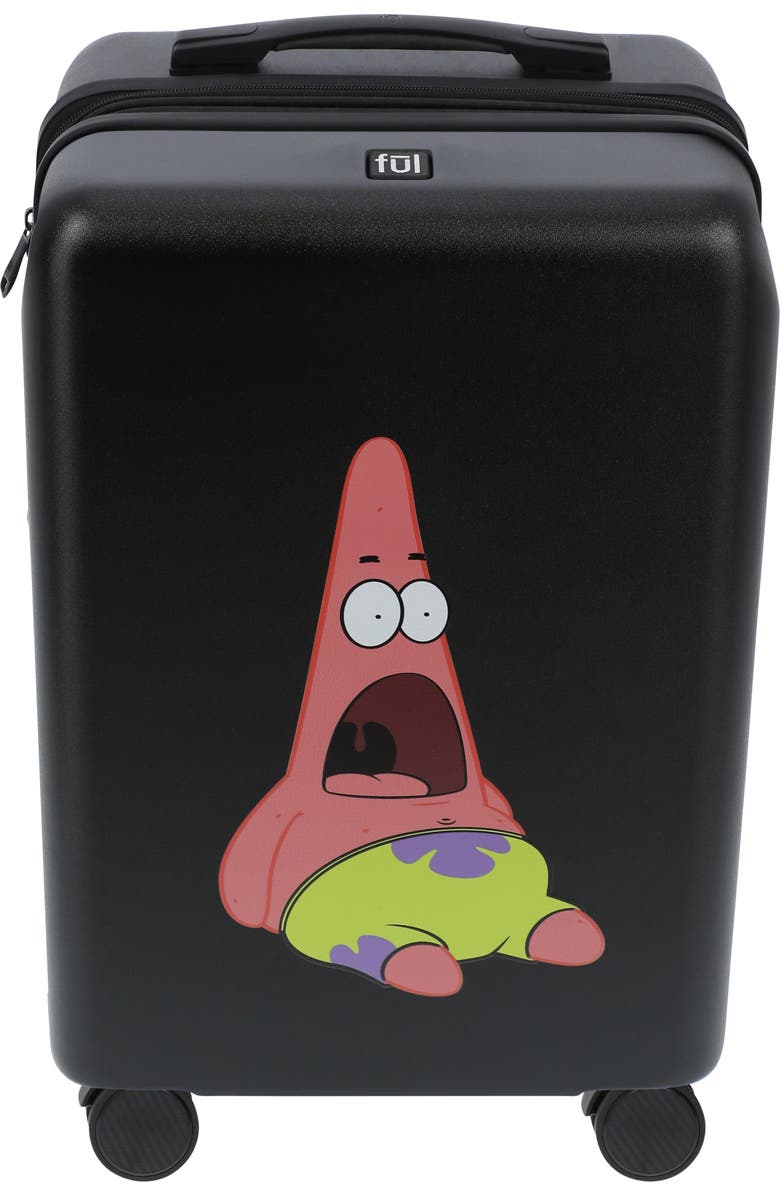 Ful NICKELODEON SPONGEBOB-PATRICK 22.5" CARRY-ON LUGGAGE, Alternate, color,