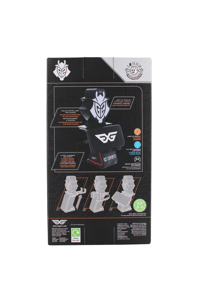 Exquisite Gamiing G2 Esports Samurai Cable Guys Phone
Device Stand, Alternate, color, Multicolored