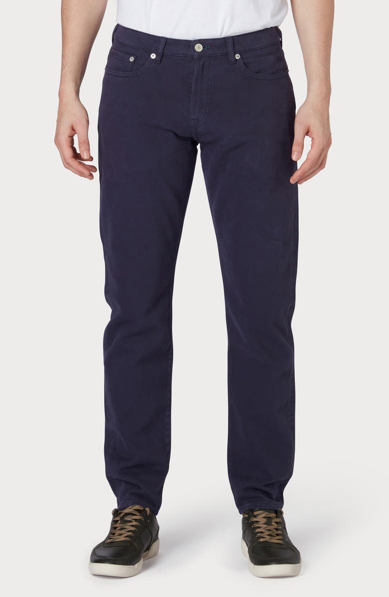 PS Paul Smith Tapered Fit Organic Cotton Jeans, Main, color, Inky Blue