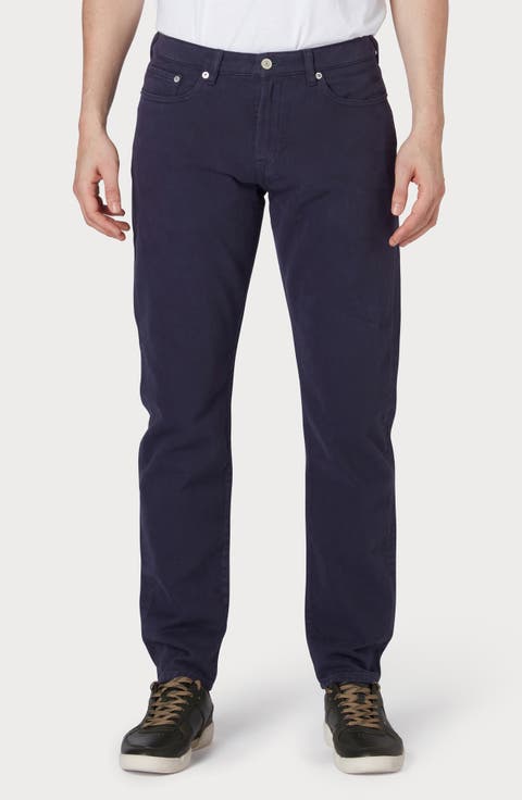 Tapered Fit Organic Cotton Jeans (Inky Blue)