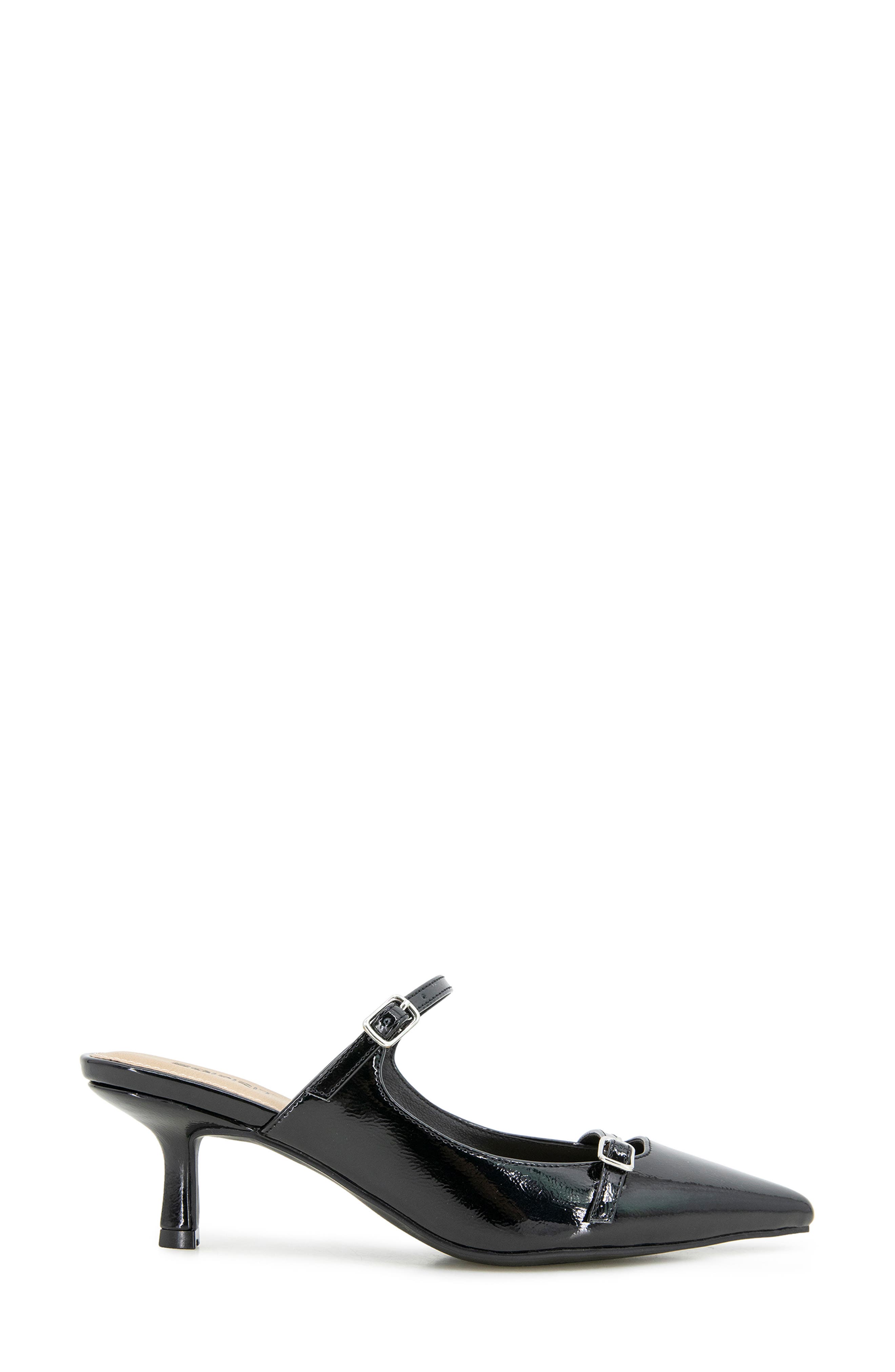 Esprit Frida Double Buckle Mule Pump, Alternate, color, 