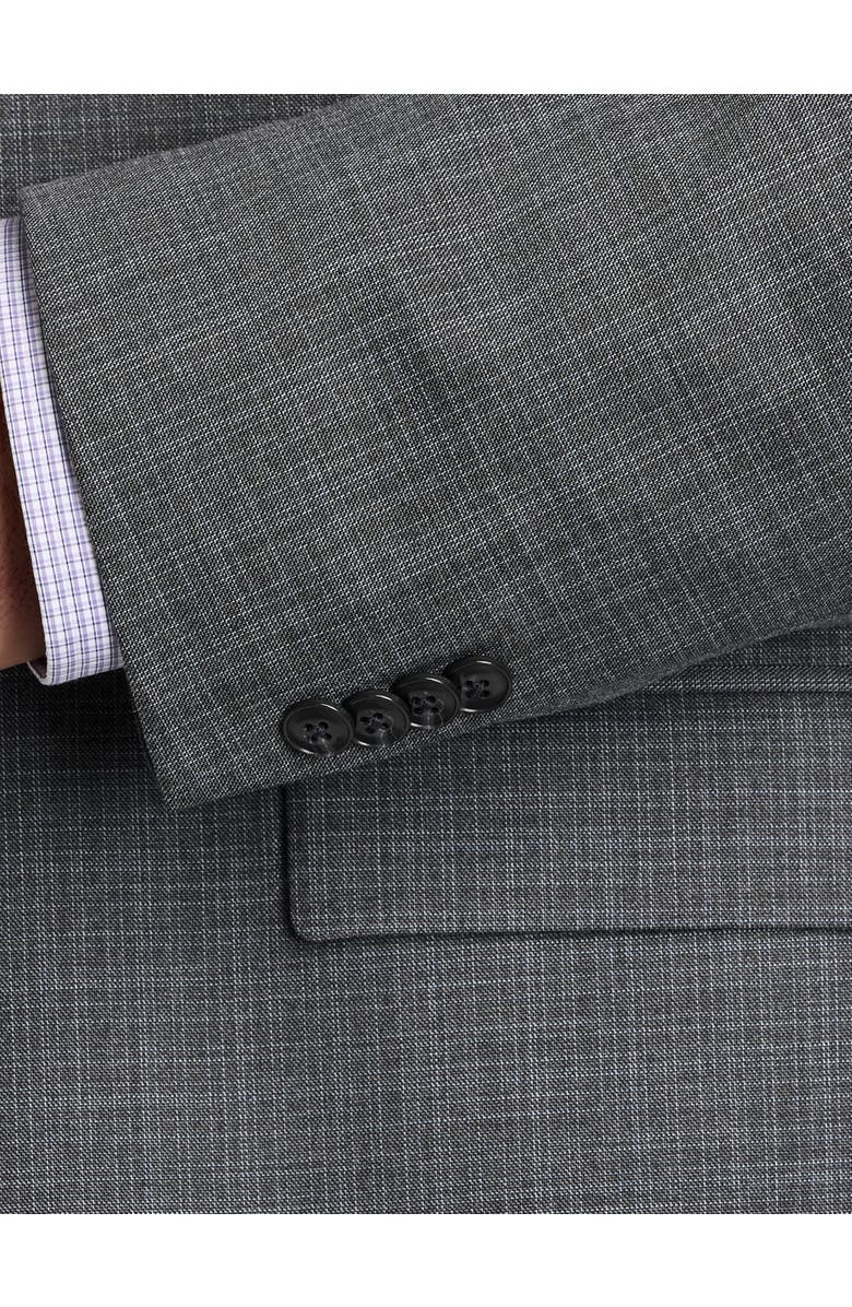 Michael Kors Big 
Tall Transitional Check Suit Jacket, Alternate, color, Grey