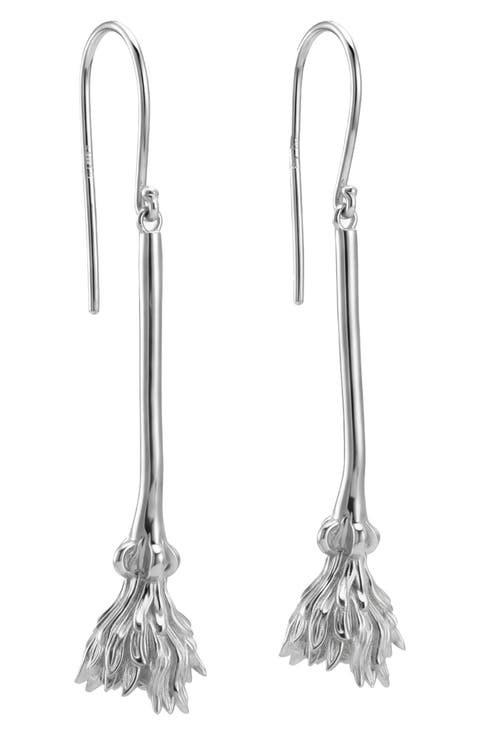 Dandelion Drop Earrings