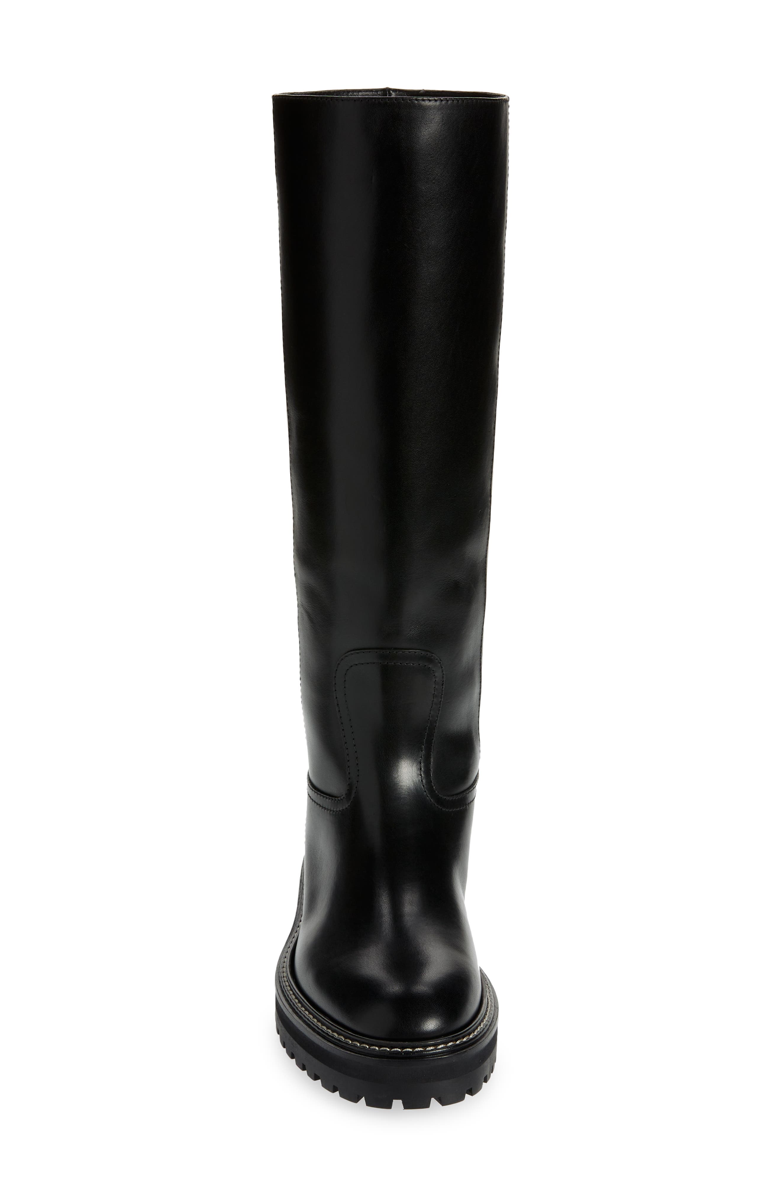 Yomi Knee High Boot, Alternate, color, BLACK