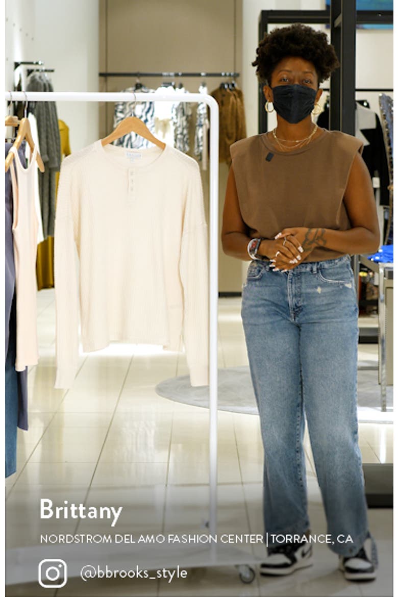 Long Sleeve Henley Top video