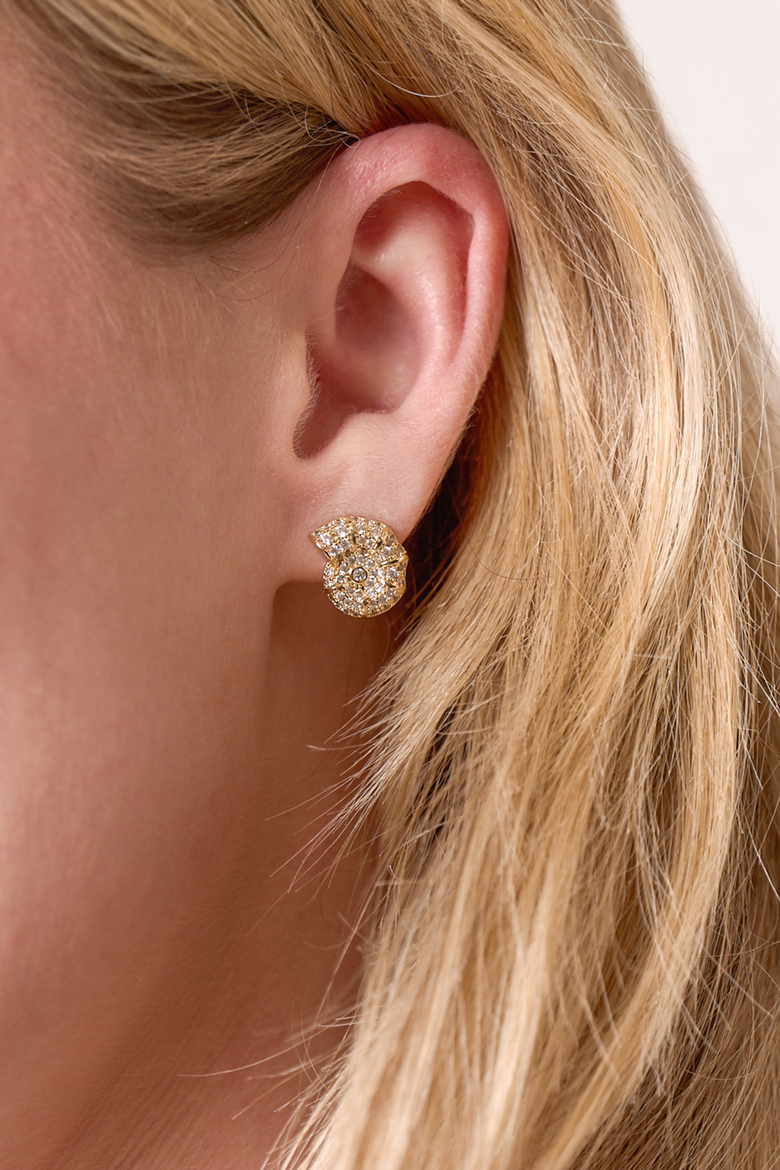 Ocean Studs, Alternate, color, GOLD