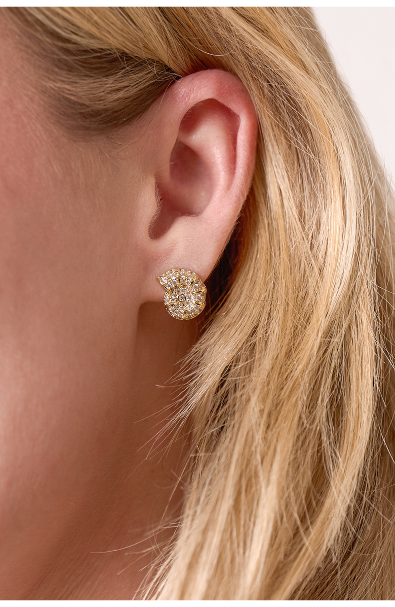 Electric Picks Ocean Studs, Alternate, color, Gold