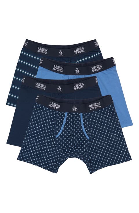 Assorted 4-Pack Boxer Briefs