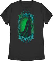 Wicked Women's Wicked Elphaba Silhouette Frame  Graphic T-Shirt