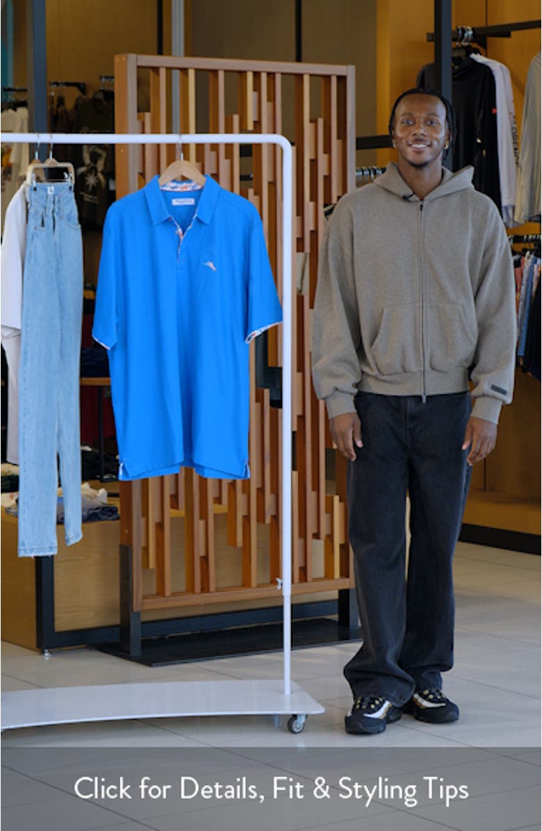 Flamingo Mingle IslandZone<sup>®</sup> Piqué Performance Polo, sales video thumbnail