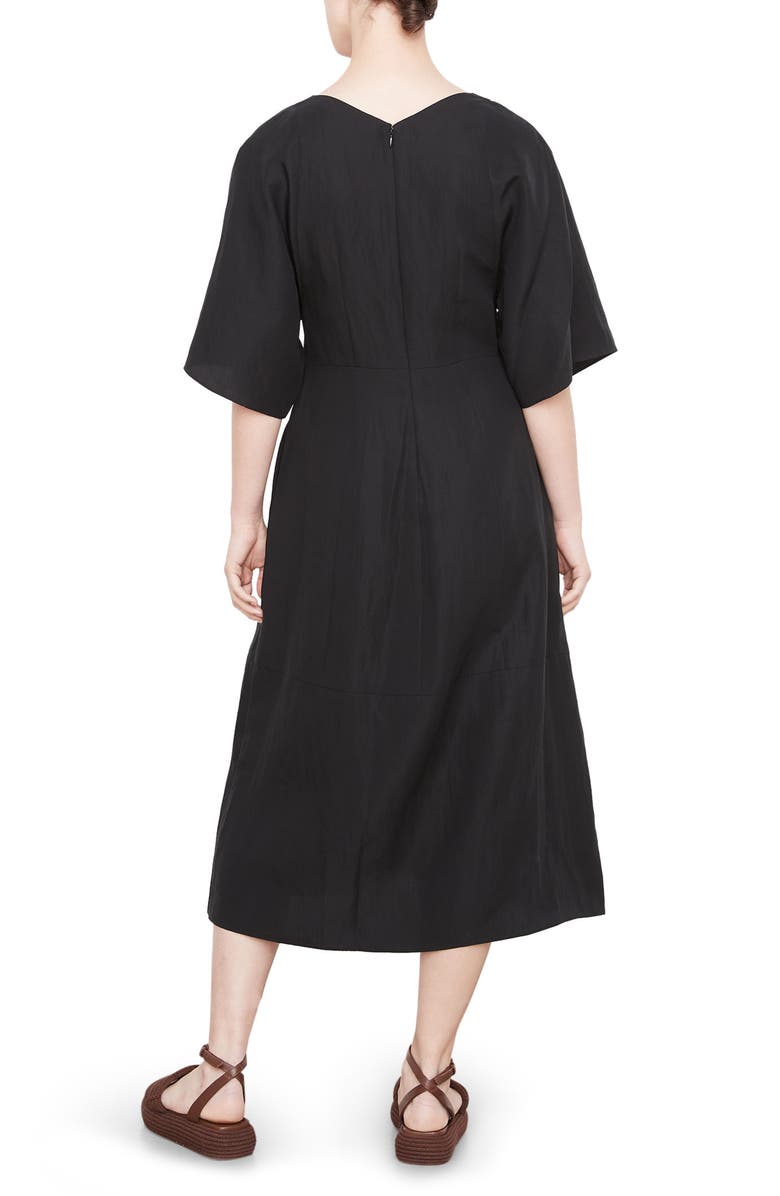 Vince Flutter Sleeve Dress, Alternate, color,