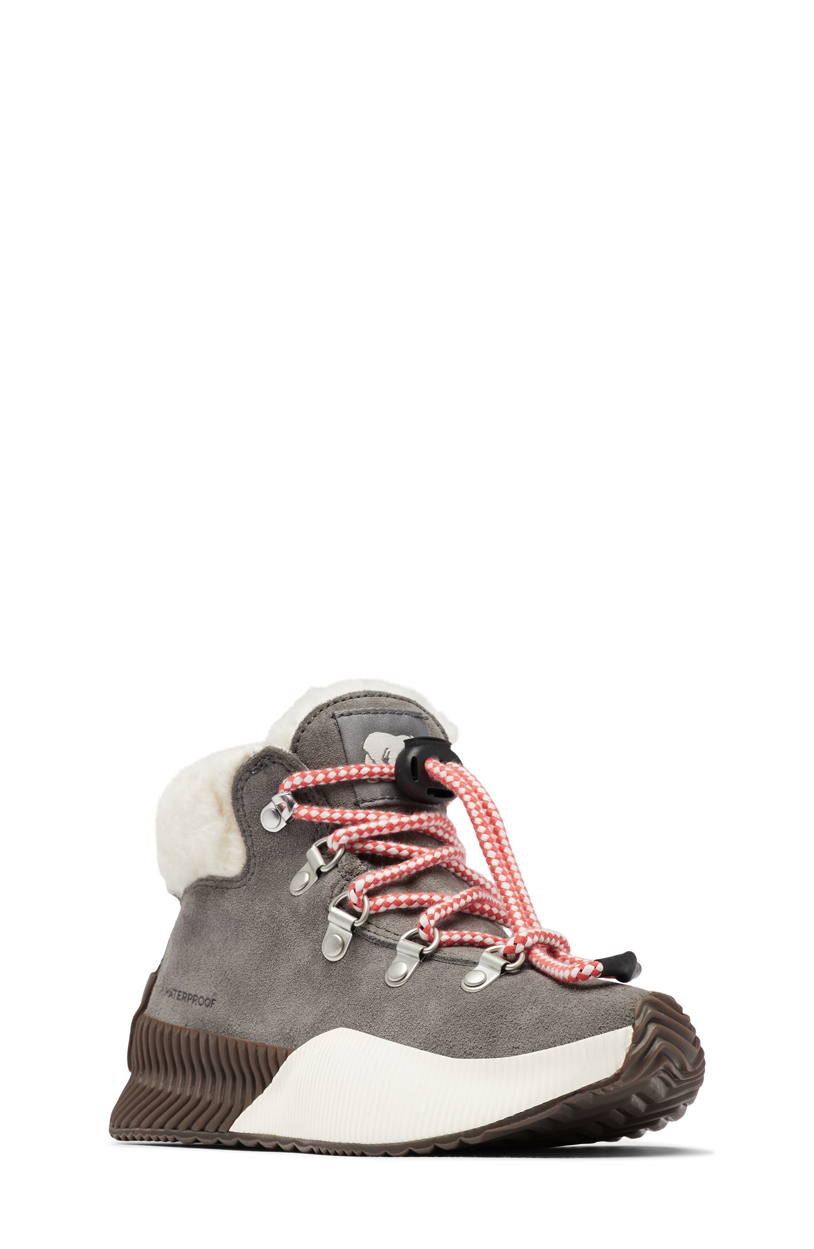 Kids' Out 'N About Conquest Waterproof Boot, Main, color, QUARRY/ GUM 15