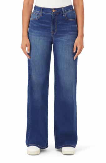 Kensie Carla High Rise Knit Wide Leg Pants