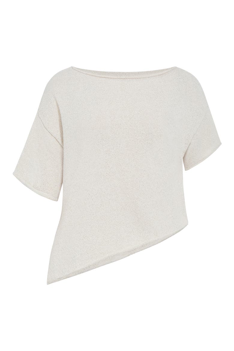 One-Shoulder Top, Alternate, color, NATURAL