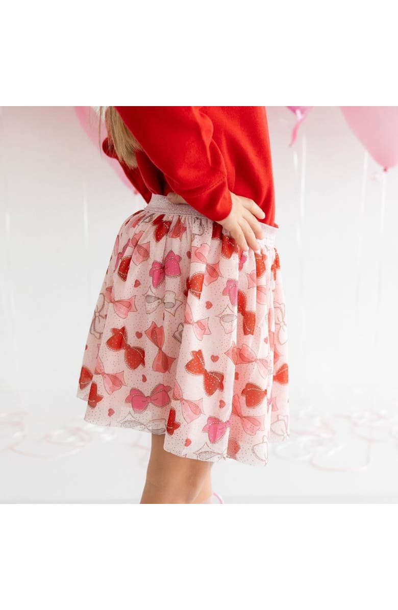 Sweet Wink Bow Love Valentine's Day Tutu, Alternate, color, 