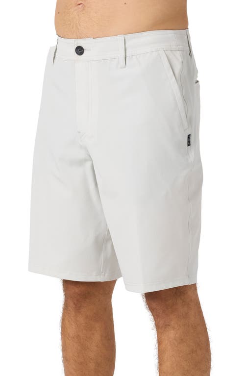 O'neill Reserve Water Repellent Shorts In Heather Fog