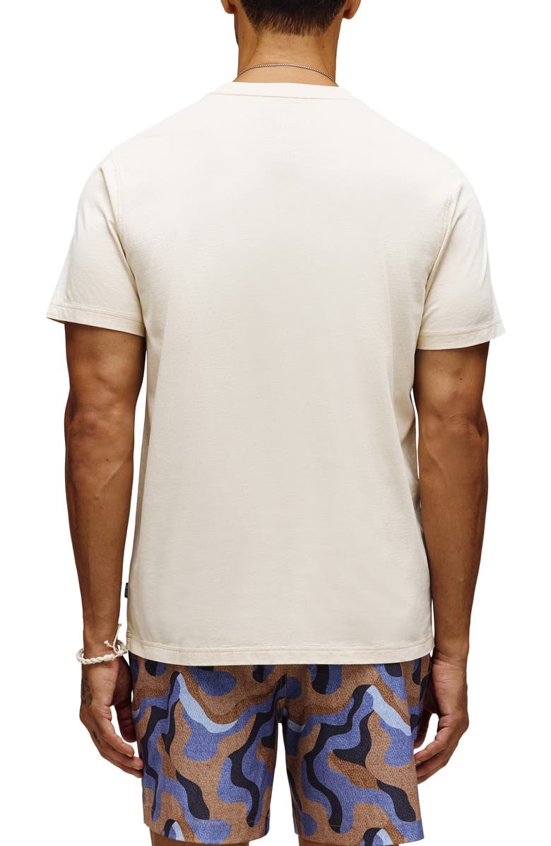 Psycho Bunny Dante Appliqué Graphic T-Shirt, Alternate, color, White Cap Grey