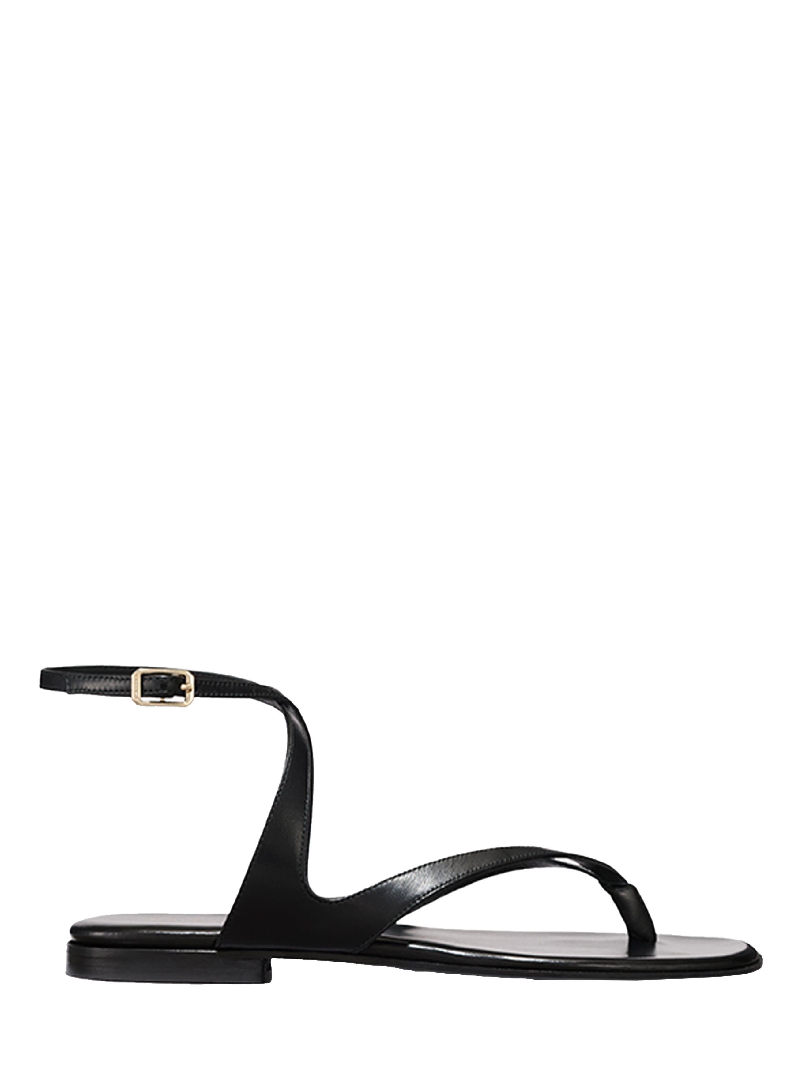 MARGAUX The Palermo Sandal, Alternate, color, Black Nappa