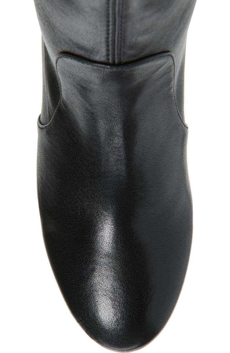 Stuart Weitzman Babette Bootie 85, Alternate, color, Black Nappa