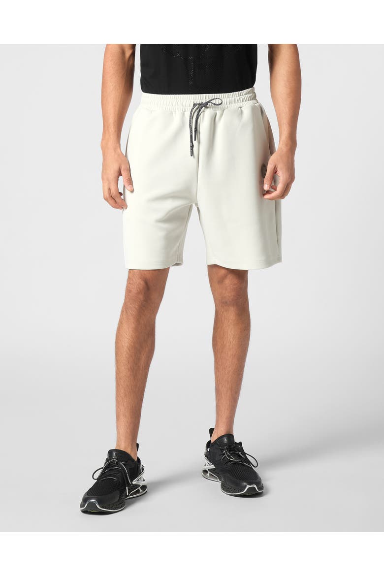 Technical Loose Fit Jogging Shorts Men, Main, color, grey