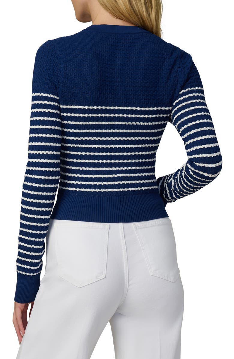 Joe's The Dani Stripe Pointelle Cardigan, Alternate, color, 