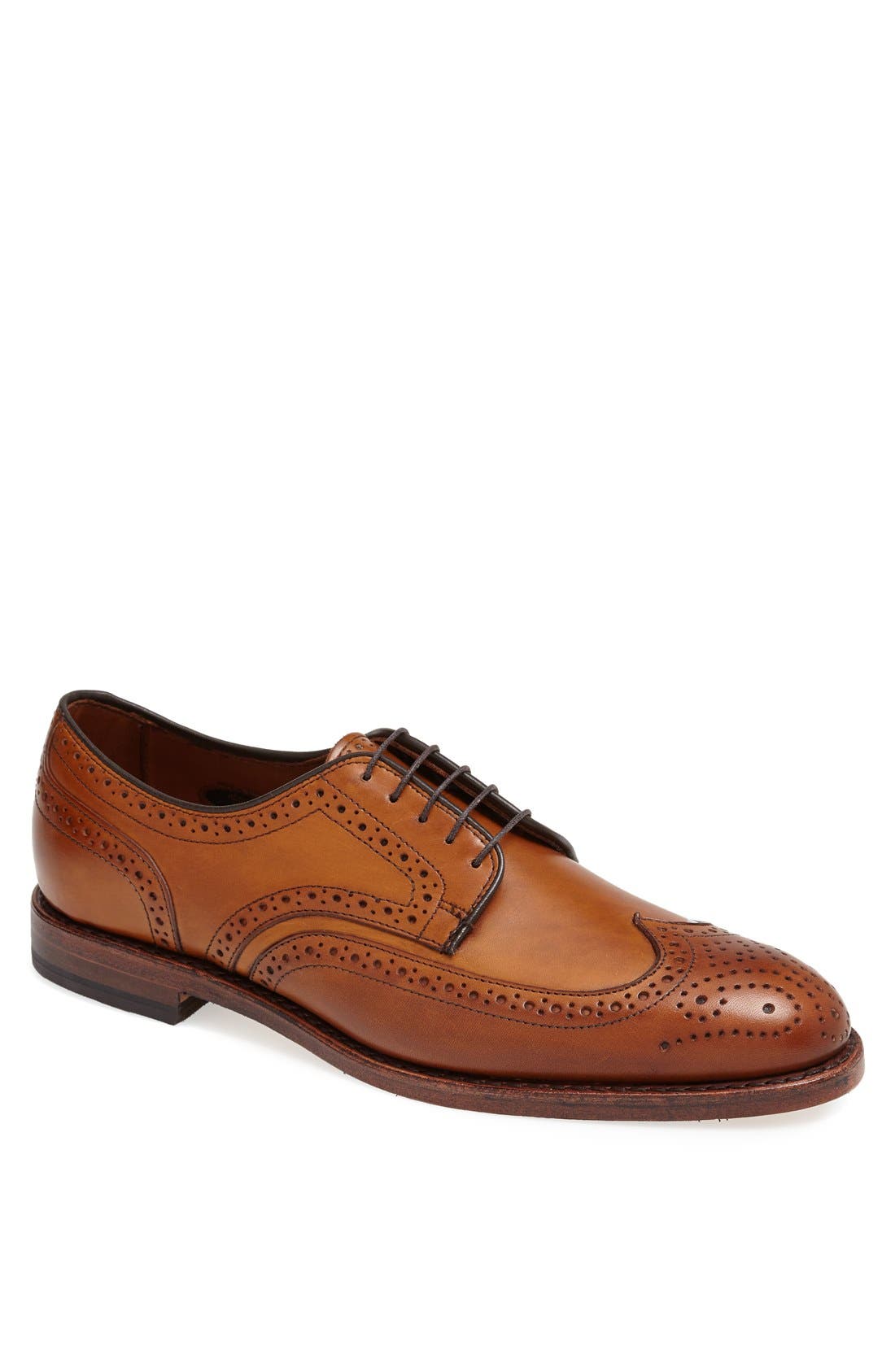 'Players' Wingtip, Main, color, WALNUT