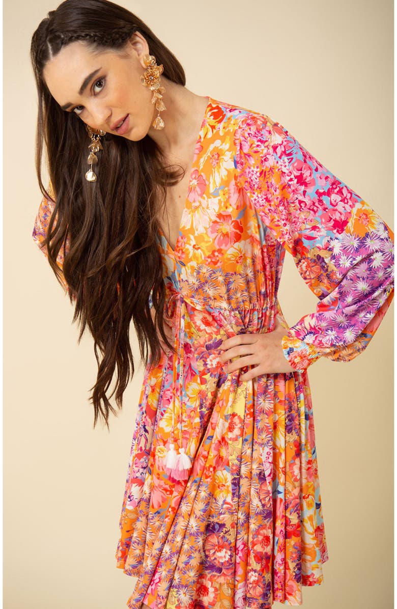 Hale Bob Piper Jersey Dress, Alternate, color,