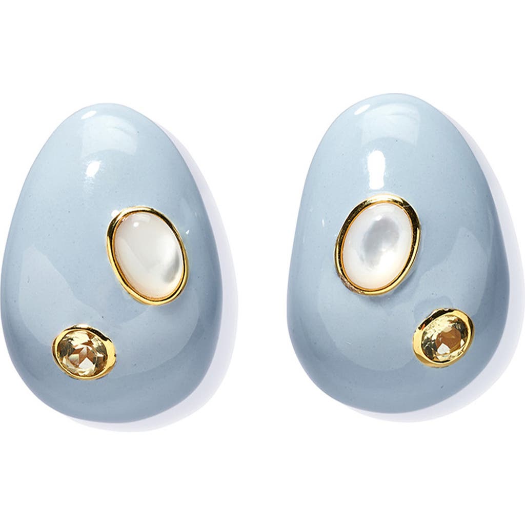 LIZZIE FORTUNATO LIZZIE FORTUNATO MINI ARP DROP EARRINGS