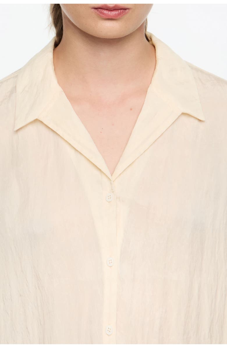 Bimba y Lola Adjustable Armhole Shirt, Alternate, color, Vanilla