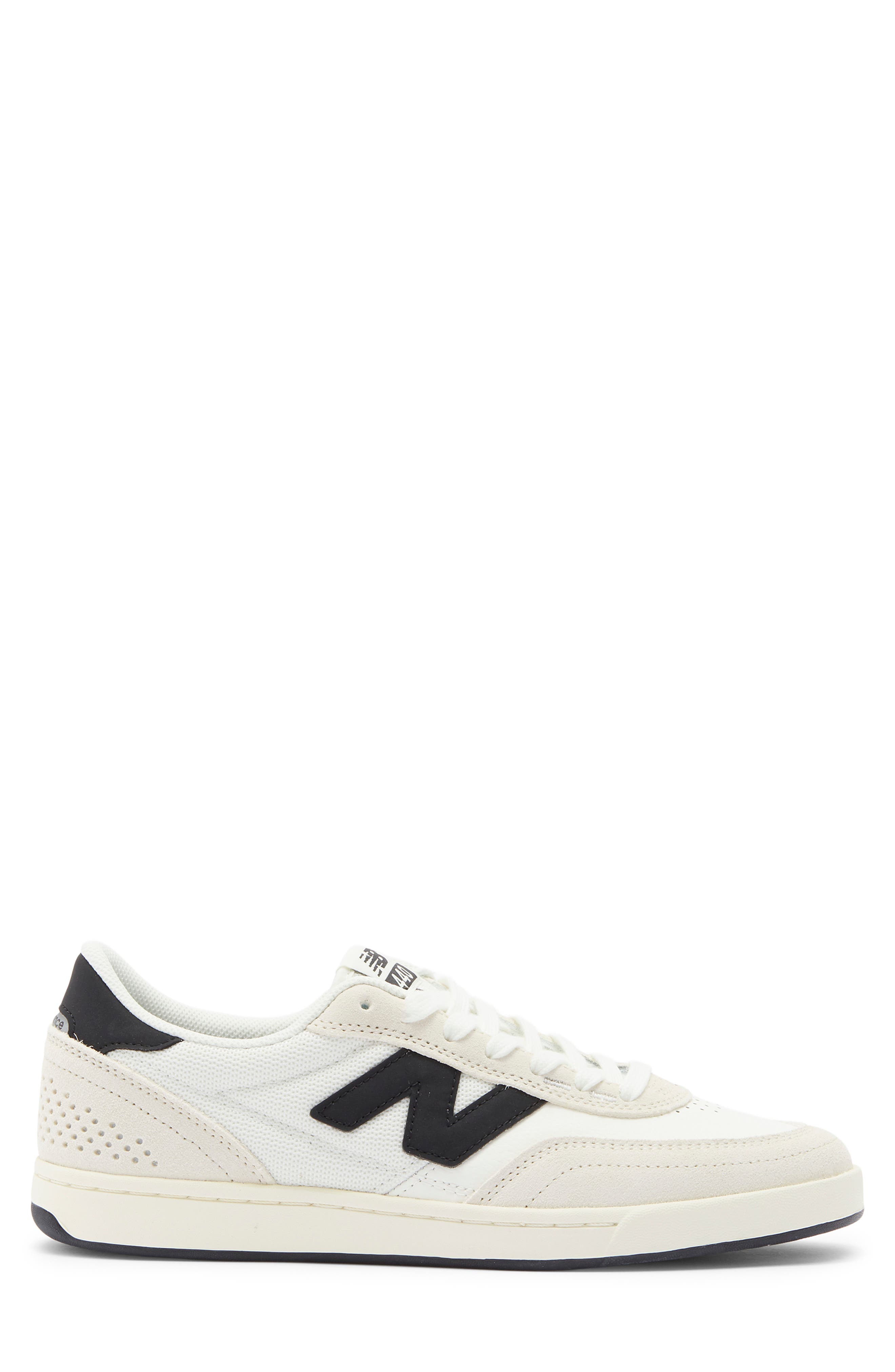 New Balance 440 Skate Sneaker, Alternate, color, Sea Salt/ Black