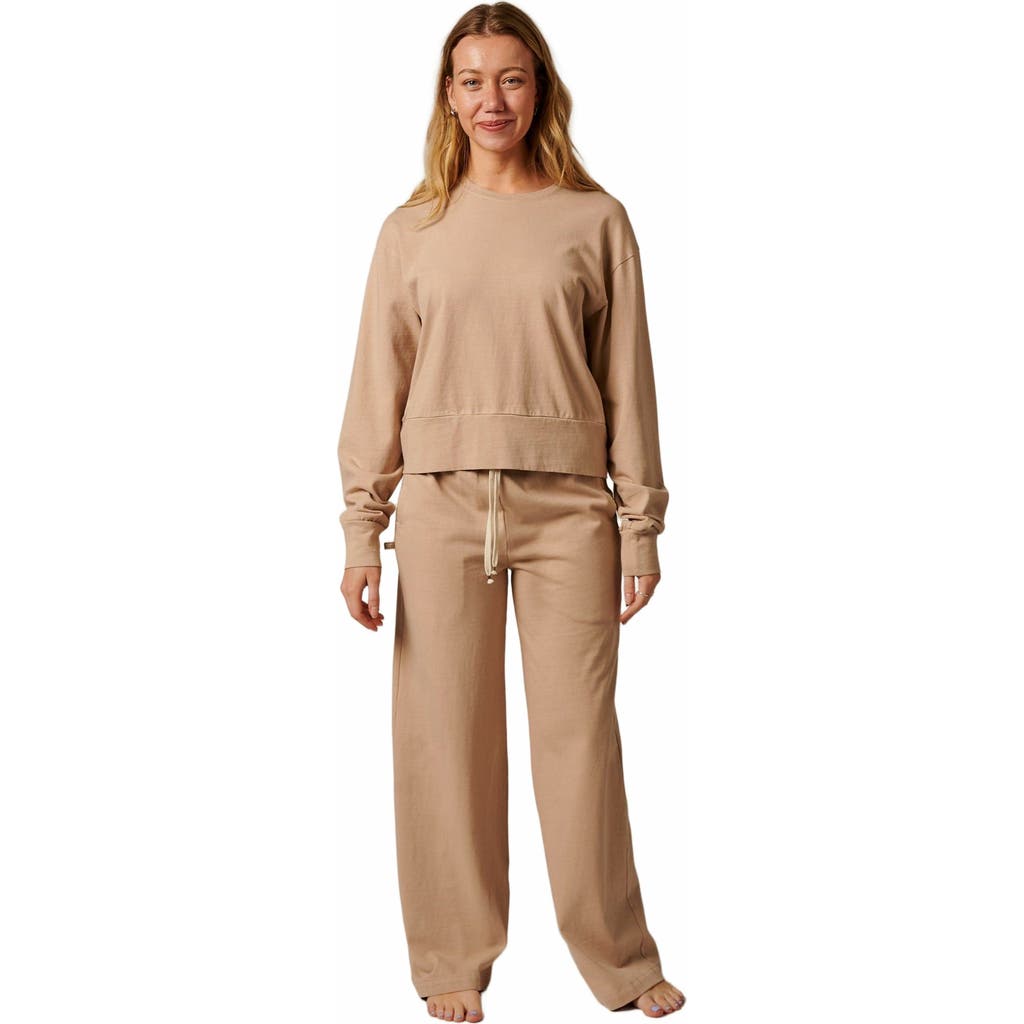 Leisure Lab Womens Cotton Lounge Pant
