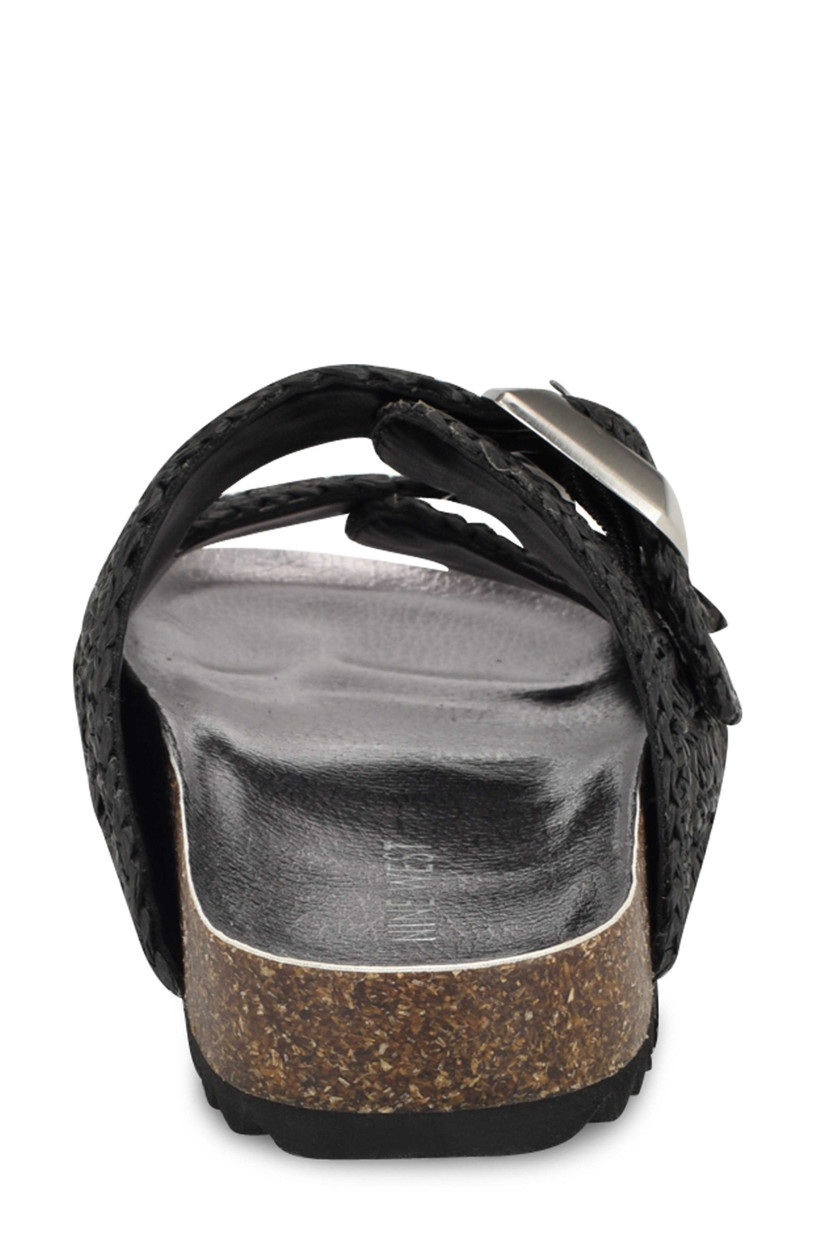 Nine West Tenly Raffia Slide Sandal, Alternate, color, 