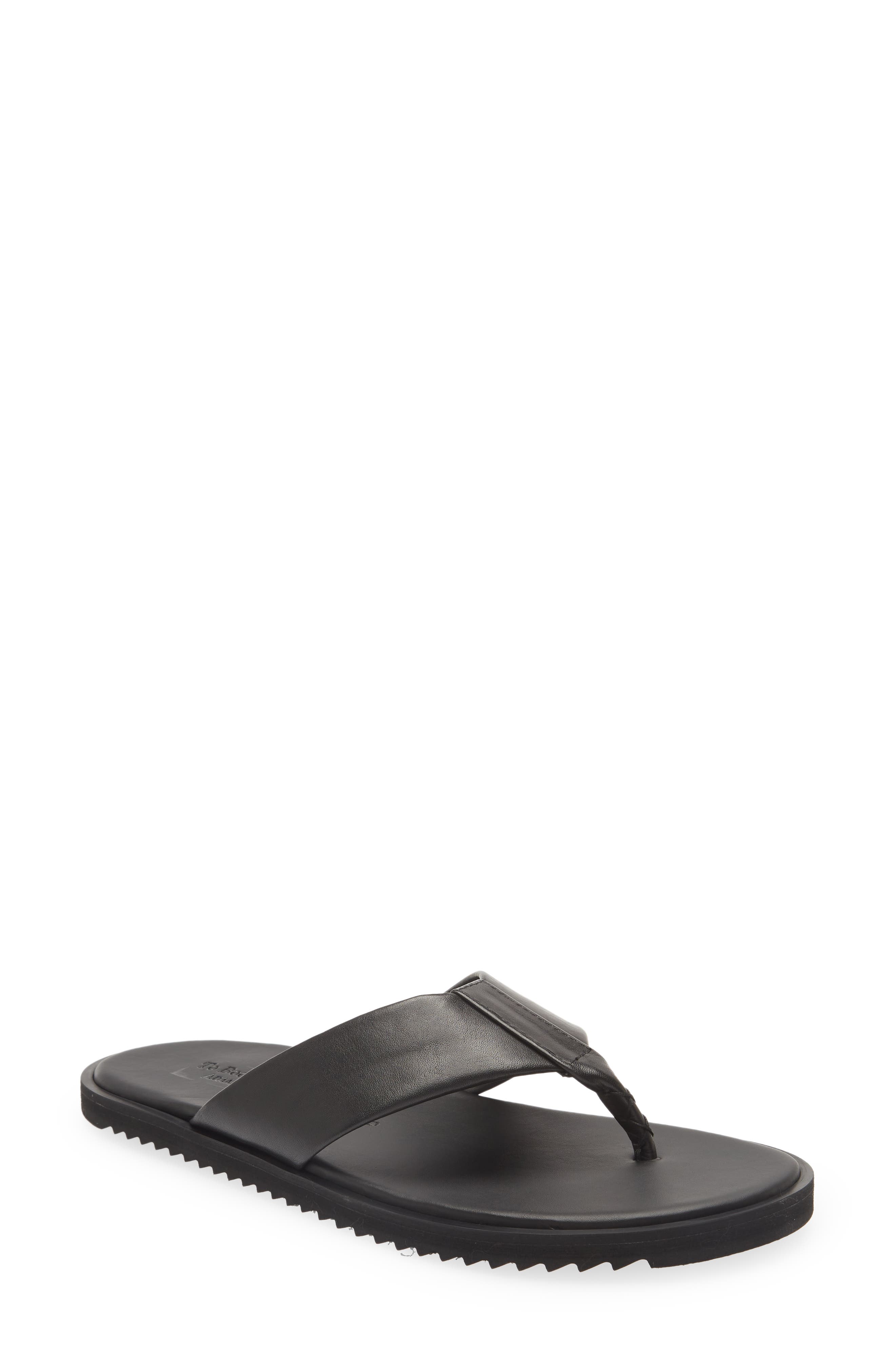 To Boot Black Montego Slide Sandals TO BOOT NEW YORK Montego Flip Flop (Men) | Nordstromrack main image 2