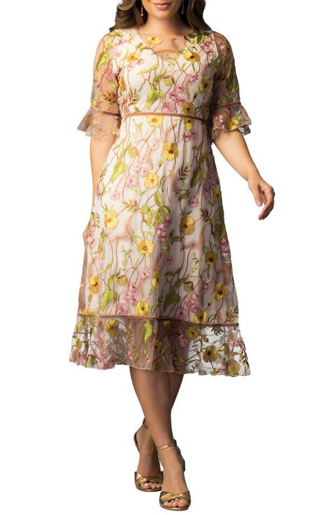 Wildflower Embroidered Dress