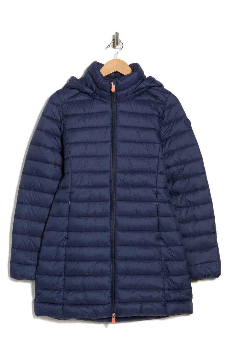 Save The Duck Cate Puffer Jacket, Alternate, color, Navy